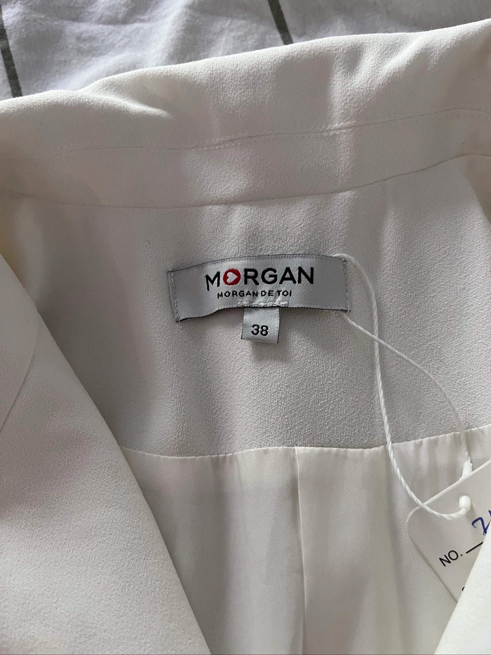 Vestido branco Morgan tamanho 38 – photo 3